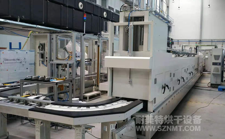 新能源汽車定子加熱冷卻隧道爐